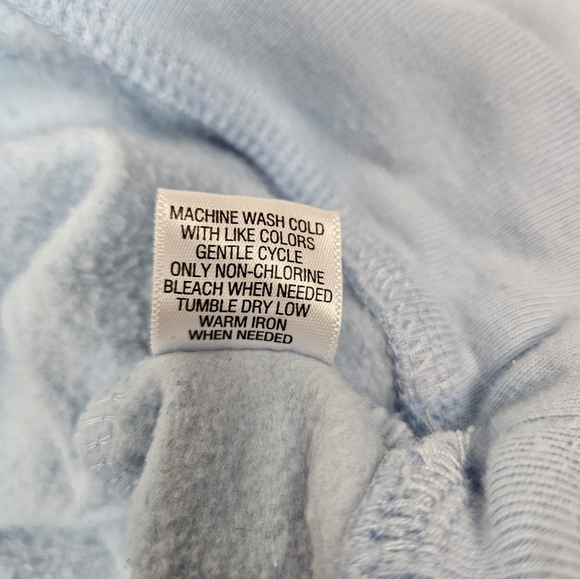 Breckenridge Baby Blue Winter‎ Sparrow Crew Neck Sweatshirt Size XL Women's - Picture 9 of 12